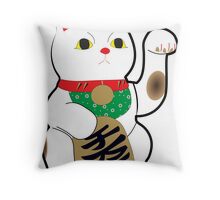 lucky cat pillow