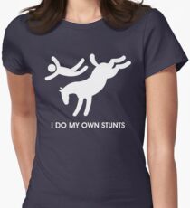 EQUESTRIAN STUNTS Women's Fitted T-Shirt