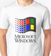Vintage Windows 3.1x logo, 1993 Unisex T-Shirt