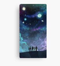 Space Family Canvas Print