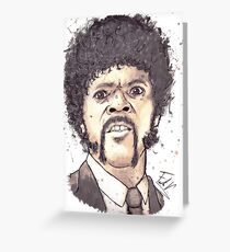 Pulp Fiction Greeting Card