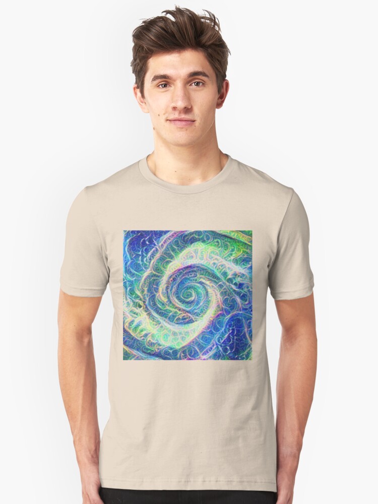Alternate view of Vortex dragon #DeepDream B Slim Fit T-Shirt