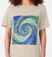 Vortex dragon #DeepDream B Slim Fit T-Shirt