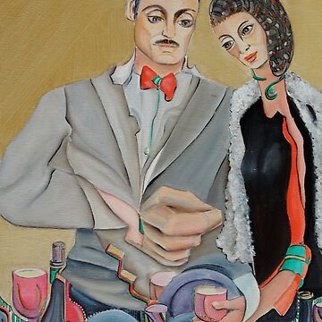 Artwork thumbnail, Engaged Couple by GalleryGiselle
