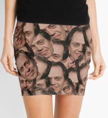 Steve Buscemi texture Mini Skirt