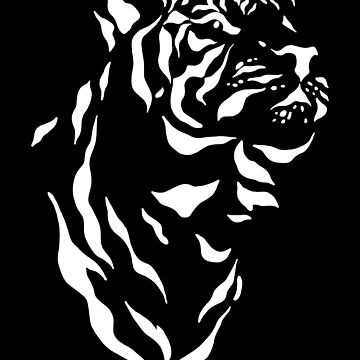 Exotic Tiger Animal Kingdom Sticker for Sale by TheWildFlix