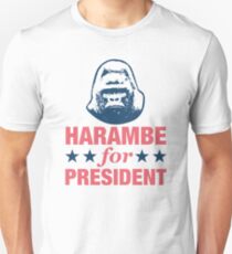 Harambe For President Unisex T-Shirt