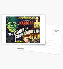 Braut von Frankenstein - Das Monster fordert eine Braut! Postkarten