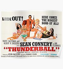James Bond - Thunderball Movie Poster Poster