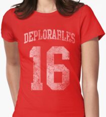 Deplorables 2016 Women's Fitted T-Shirt