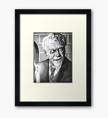 Boris Karloff, Classic Gentleman Framed Print