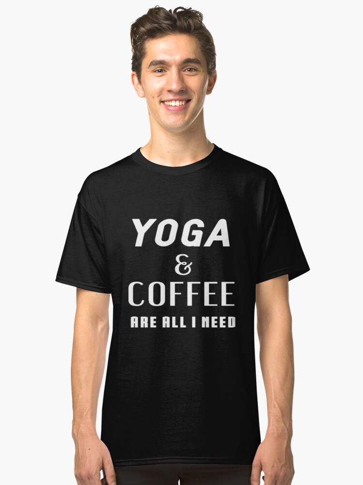 Yoga And Coffee by Holychirst