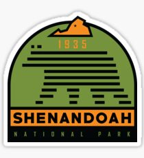 Shenandoah National Park graphic Sticker