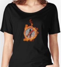 Travis Scott No Bystanders Chain Women's Relaxed Fit T-Shirt