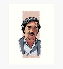 Pablo Escobar Drawing: Art Prints | Redbubble