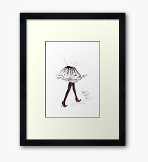 Strolling Through Paris Framed Print