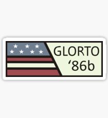 Glorto for President '86b Sticker
