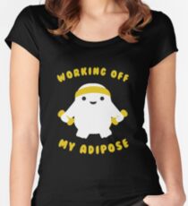 Working off my adipose Fitted Scoop T-Shirt