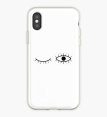 Zwinkern iPhone-Hülle & Cover