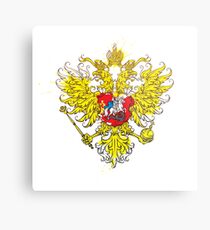 Lienzo metálico Stylized coat of arms of Russia