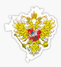 Pegatina Stylized coat of arms of Russia