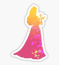 Princess Inspired Silhouette Sticker