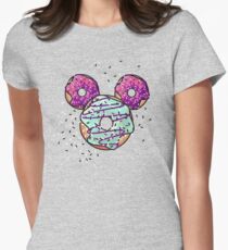 Pop Donut - Berry Frosting Women's Fitted T-Shirt