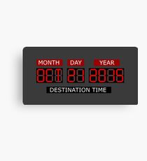Oct 21st 2015 – BTTF, October Canvas Print