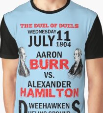Burr Vs Hamilton Graphic T-Shirt