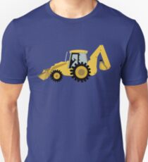 Construction Backhoe Digger Unisex T-Shirt