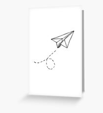 Paper Airplane 9 Greeting Card