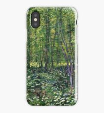 Vincent Van Gogh - Trees And Undergrowth, July 1887 - 1887 iPhone Case/Skin
