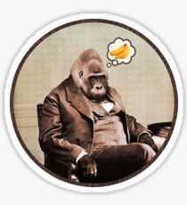 Gorilla My Dreams Sticker