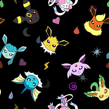 Evolutionary Line Of Eevee Pokemon Hawaiian Shirt -   Worldwide Shipping