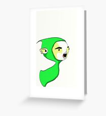 Elf Greeting Card
