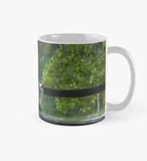 Cat on a Fence Post Mug