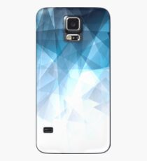 Ice Blue Fractals Case/Skin for Samsung Galaxy