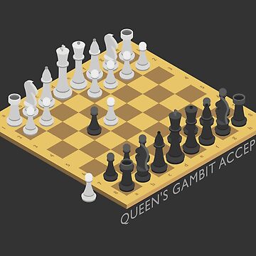 Kings gambit accepted - chess' Sticker