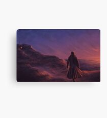 The Pirate and the Witch Canvas Print