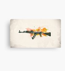 CS:GO AK-47 Wasteland Rebel Canvas Print