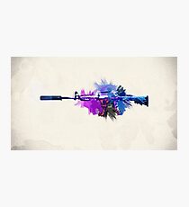 CS:GO M4A1-S Hyper Beast Photographic Print