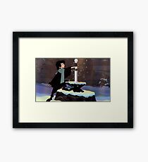 Who Is The King In The North? Framed Print