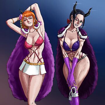 "Nami and Robin [Beast Pirates Outfits]" Sticker for Sale by