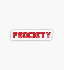 Fsociety (Mr. Robot) Sticker