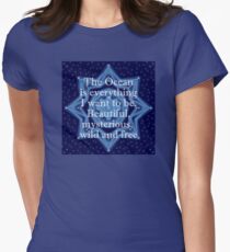 ocean Women's Fitted T-Shirt