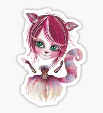 Cheshire Kitty Sticker