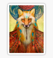 Wise Fox Sticker