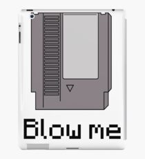 NES cartridge- blow me iPad Case/Skin