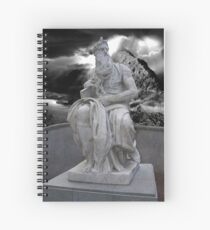 Moses by Michelangelo Spiral Notebook