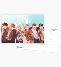 BTS HYYH | Feuer Postkarten